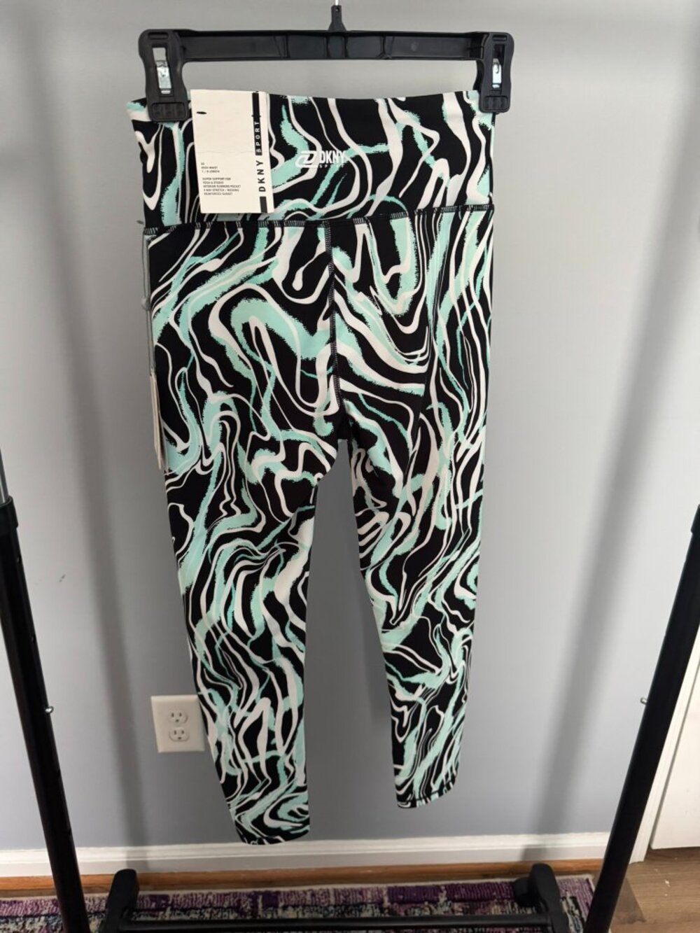 DKNY Sport High-Waist 7/8 Leggings, XS, NWT